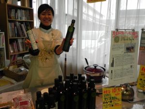 アサクラオリーブオイル試食会・馬油（バーユ）・ギンコロイドお試し会