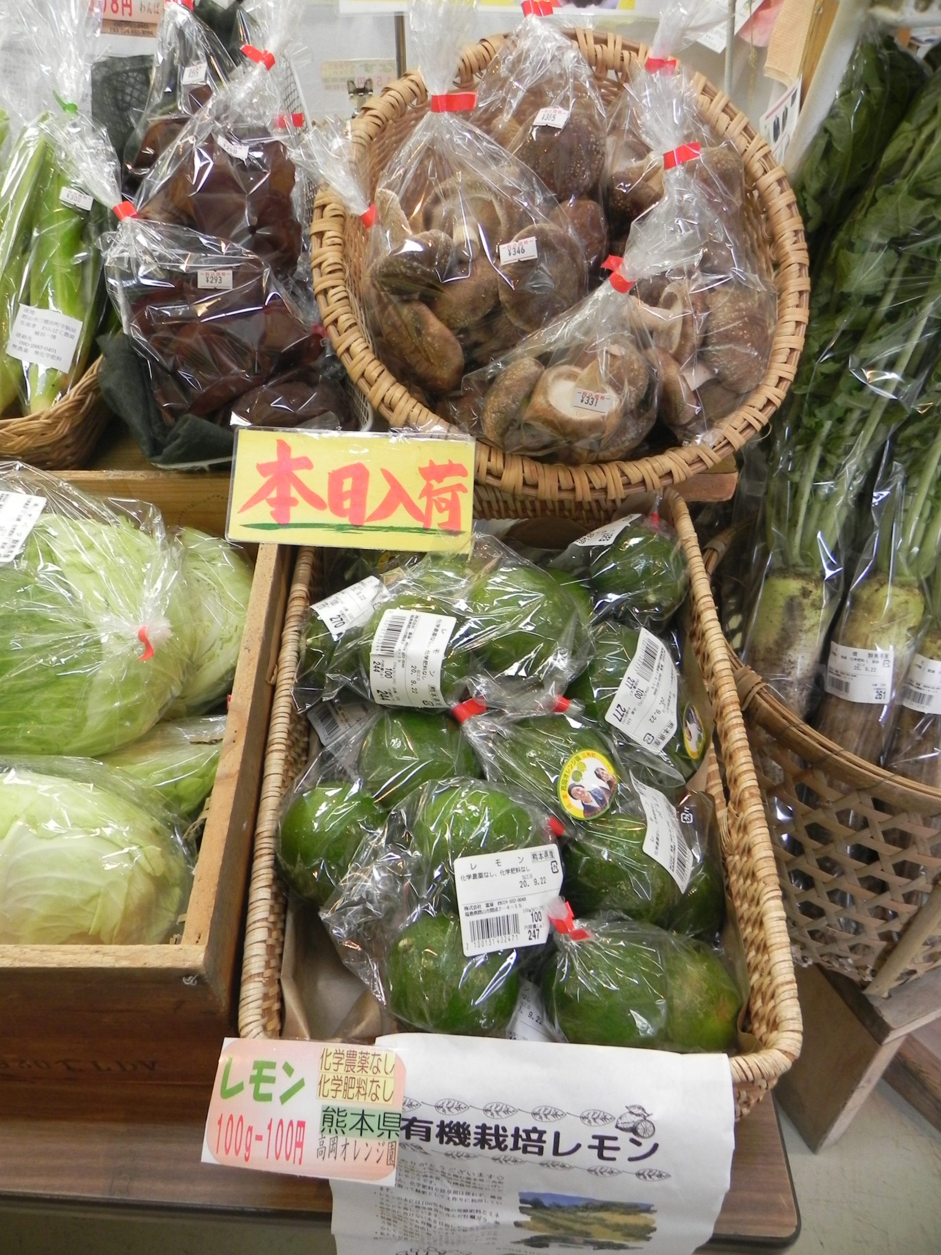投稿についてもっと詳しく 本日、野菜ぞくぞく入荷♪