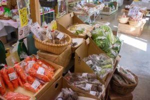 野菜・果物の売り場